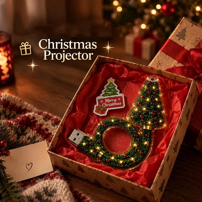 Viral Christmas Projector - Plug in light
