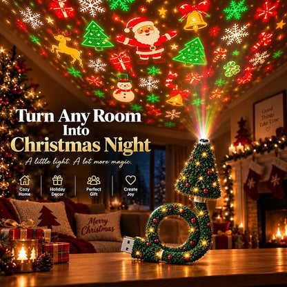 Viral Christmas Projector - Plug in light