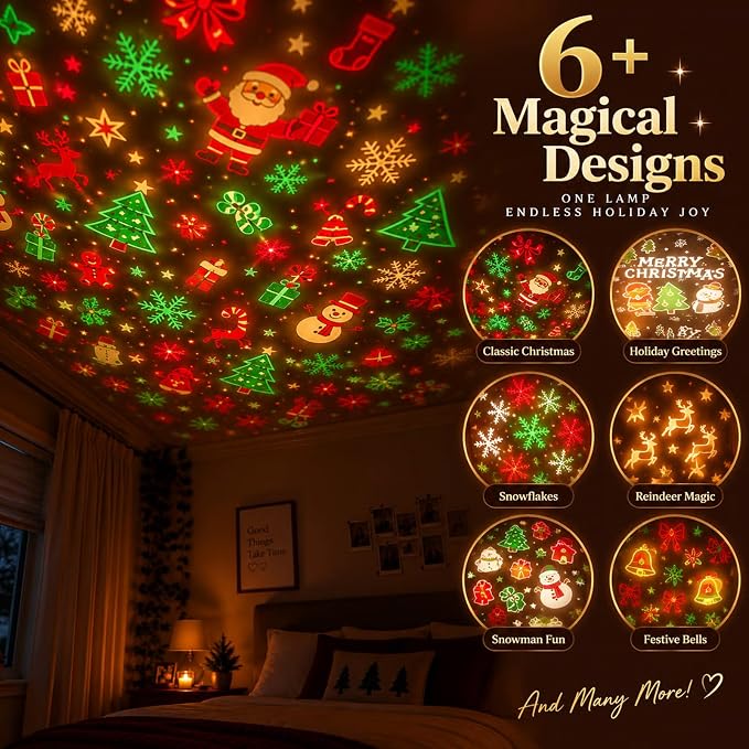 Viral Christmas Projector - Plug in light