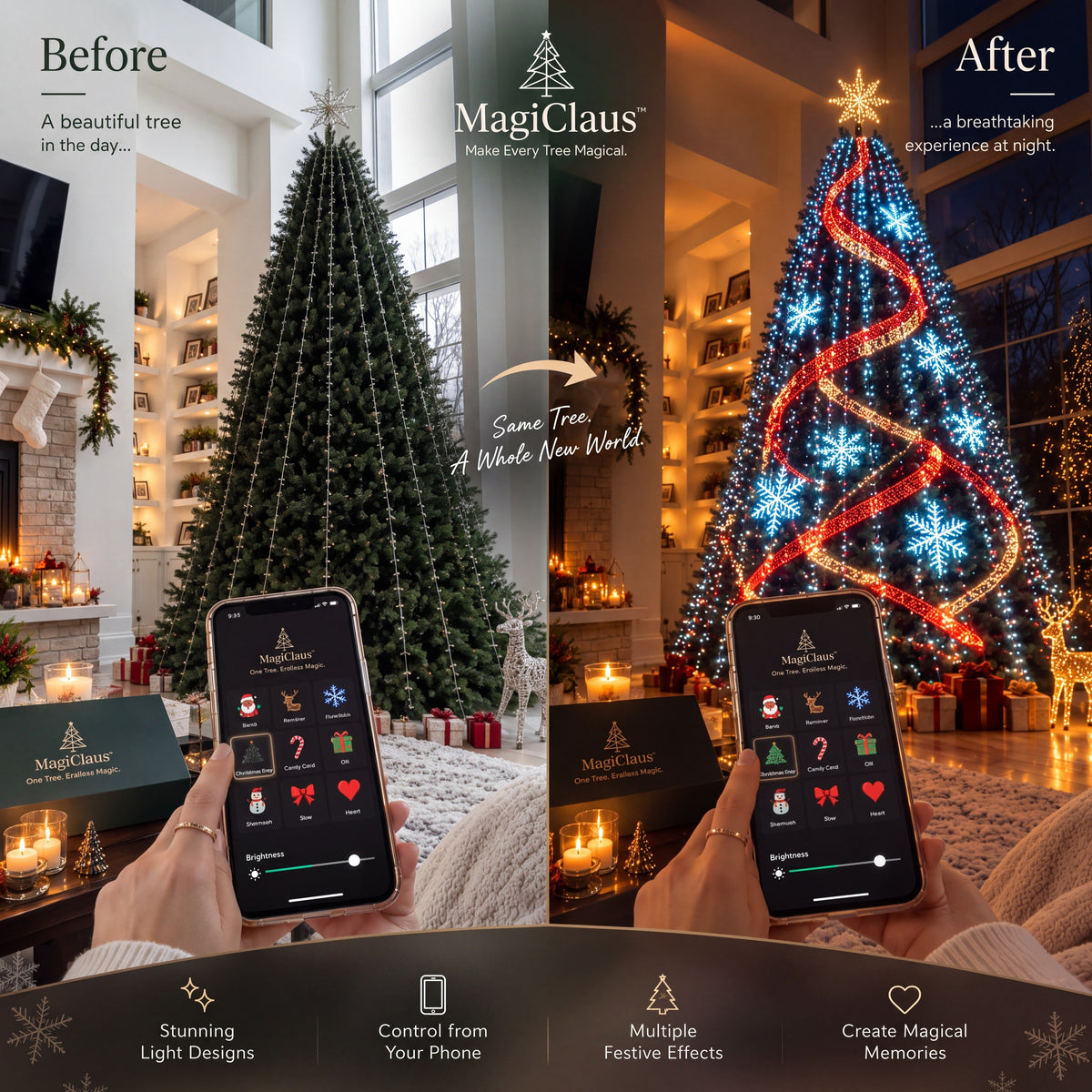 Smart Animated Christmas Tree Lights V2